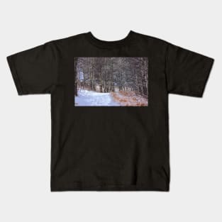 Winter Trail. Kids T-Shirt